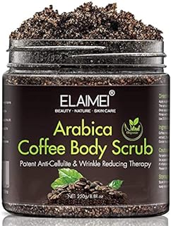 Body scrub with natural coffee with organic coffee, the best treatment for acne, anti-cellulite and stretch marks, treatment against varicose veins and eczema.. Shop without boundaries at DIAYTAR NIGERIA, offering affordable products with convenient delivery times.