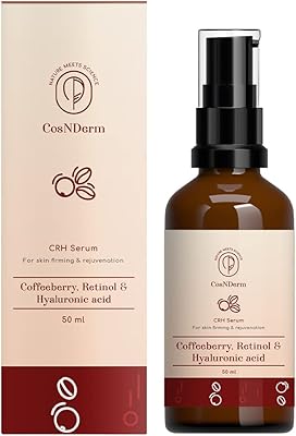 Cosnderm CRH face serum (50 ml) with the benefits of Café du retinol and acid.. DIAYTAR Nigeria offers the perfect blend of affordability and efficiency. Shop now and get your products delivered between 5 and 8 days nationwide.
