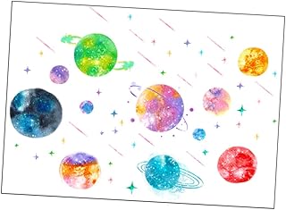 Homsfou Wall Mural Sticker Stickers Kids Decoration Decoration Stickers For Children Lueur Window clings Ceiling Astronauts Sticker Children Sticker Wall Bedroom Single Sticker Single Wall Sticker Children's Wall Sticker.. DIAYTAR NIGERIA delivers what matters - quality, affordability, and prompt nationwide shipping.