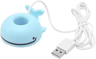 Mini portable air diffuser of cute whale from USB portable OEM 5V, blue.. Discover why millions choose DIAYTAR for affordable online shopping with delivery in just 5-8 days.