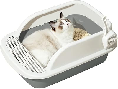 Litter tray for extra large cat newstyle open tank with shovel.. Experience the DIAYTAR difference with our vast product selection and delivery within 5-8 days.