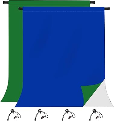 Kukusoul 5x7ft Blue Green Blue background 2 in 1 Reversible backdrop for Kuskx002 game photography.. DIAYTAR NIGERIA delivers on our promise of variety, affordability, and prompt nationwide shipping.