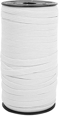 Flat knitted elastic band for DIY clothing (100 meters, 8 mm).. Transform your online shopping experience with DIAYTAR NIGERIA's affordable and diverse marketplace.