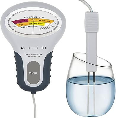 Skido PC102 Digital Water Quality Digital Tester 2 in 1 pH Chlorine CL2 Water quality Tester for swimming pool and spa.. Looking for a deal? DIAYTAR Nigeria has thousands waiting for you.