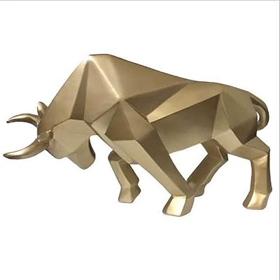 Statue of Taurus, animal figurine, animal sculpture, office decoration, abstract beef resin for coffee, hotel, restaurant, single size.. Your shopping aspirations fulfilled at DIAYTAR NIGERIA with competitive prices and reliable delivery.