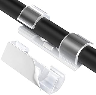 Sticker cable storage clips with screws, AGPTEK 70 rooms cable organizer, sustainable thread management support for office and house, transparent.. DIAYTAR NIGERIA delivers value, variety, and convenience with our nationwide 5-8 day shipping.