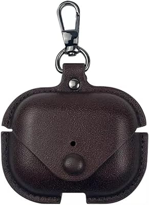 The Dado Leather Protective case for AirPods Pro 2 2nd generation offers complete protection with ear hook (dark brown).. Experience shopping freedom with DIAYTAR NIGERIA's vast selection and 5-8 day nationwide delivery service.