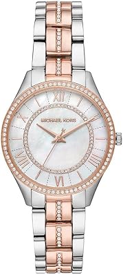 Quartz watch for woman Michael Kors analog display and steel bracelet.. Shop the smart way with DIAYTAR NIGERIA's extensive selection and budget-friendly nationwide delivery.