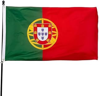 Portugal national flag - Outdoor or interior - 3x5ft/90x150cm - Fan flag of supporter of Portuguese sporting events, football, rugby, padel, tennis, Olympic games, pub, bar.. Nigeria's most diverse e-commerce platform delivers quality and affordability to your doorstep in 5-8 days.