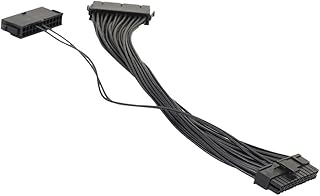 Power distributor, Double PSU Double PSU Double PINS (20 + 4 pins) Double power supply ATX 30 cm, extension line for mining by computer mining line.. Shop the future with DIAYTAR NIGERIA - thousands of products, unbeatable prices, delivery within a week.