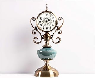 Office clock clock clocks American fireplace light clock clock in luxury ceramic clock lounge table clock decoration table clock retro silent clock clocks grandfather.. DIAYTAR NIGERIA: Connecting Nigerians with affordable products delivered promptly nationwide.
