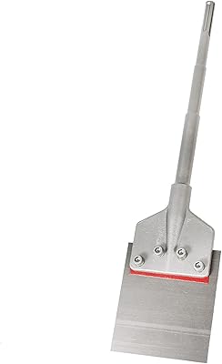 SDS MAX SOL Gratoir, 6-inch large tile withdrawal tip, works with SDS-Max tips for removal of slim linoleum and adhesive floor coverings for coulis (6 x 25 inches).. Shop confidently with DIAYTAR NIGERIA, offering affordable prices and reliable delivery within a week.