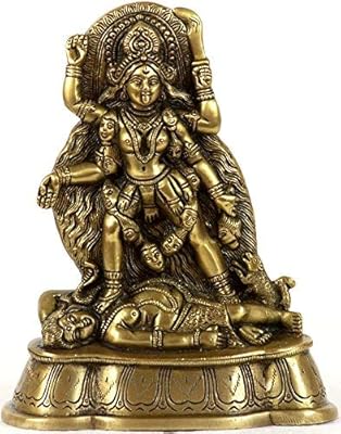 Baskomart Kali Maa sculptures | Murti | Adi Shakti Maa | goddess Kali | Brass idol | murti.. From essentials to electronics, DIAYTAR Nigeria ships your order in no time.