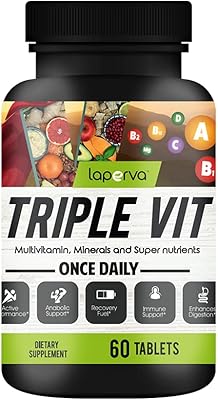 Multivitamins | Laperva Triple lives 60 multivitamin tablets to support bones and immunity, increase energy and a mixture of vitamins, minerals, amino acids and phytonutrients.. DIAYTAR NIGERIA combines affordability with convenience, delivering your purchases within 5-8 days.