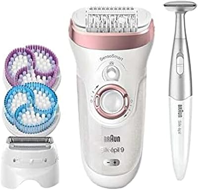 Braun Silk-Epil 9 9 980 Skinspa Sensosmart Rose Gold with 13.. DIAYTAR NIGERIA: Your affordable gateway to thousands of products shipped nationwide within the week.