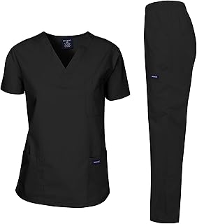 Uniform Medical Scrub for Women and Men consisting of a blouse and Dagaci pants.. DIAYTAR NIGERIA: Where shopping dreams become reality with budget-friendly prices and prompt delivery.