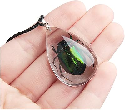 Egyptian scarab pendant necklace in Tibetan silver Execo, 18 -inch resin size, resin material.. Great products, lower prices, fast delivery — DIAYTAR Nigeria has it all.