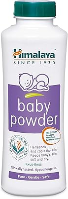 Himalayan baby powder | Without parabens, phthalates or artificial dyes, a soft and soft powder that refreshes the skin and the soft and dry guard, rich in almond and olive oil - 100 grams.. Shop confidently with Nigeria's most trusted e-commerce platform, offering swift and affordable delivery.