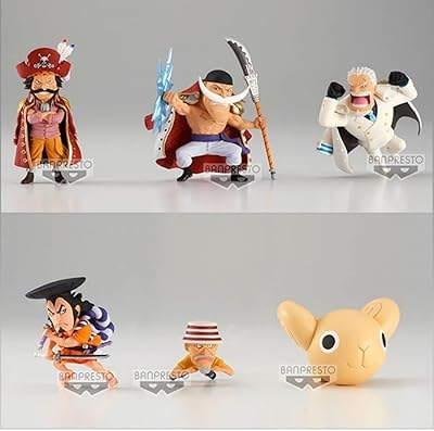 Banpresto One Piece the Great Pirates 100 Landscape Vol. 10 World Set of Collecting 6 Pieces, height 7 cm.. Shop across boundaries with DIAYTAR NIGERIA's comprehensive platform and budget-friendly delivery.