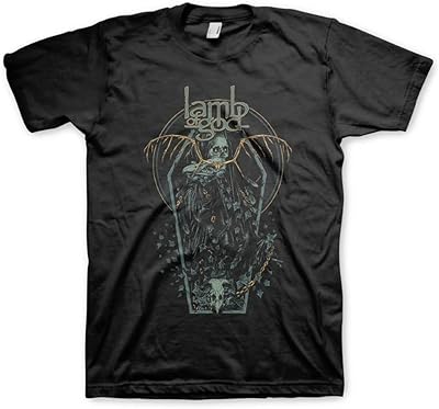 Kopia T-shirt for men Lamb of God Noir | Official license goods.. Tired of overpriced goods and slow delivery? DIAYTAR Nigeria brings affordability and speed together with a wide selection of products.