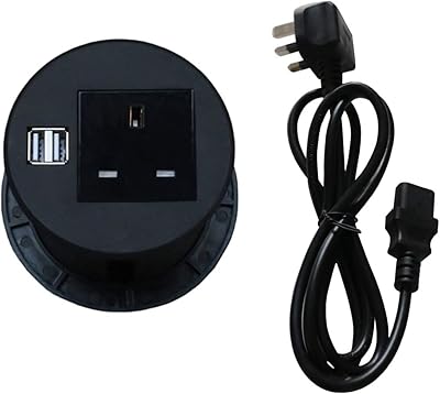 Decorf® Electric Office Mounting Ring, Circular Office Assembly Ring with 2 British Ports 1 British Power 1 Power cord.. Discover the perfect balance of price and convenience with DIAYTAR NIGERIA's nationwide e-commerce platform.
