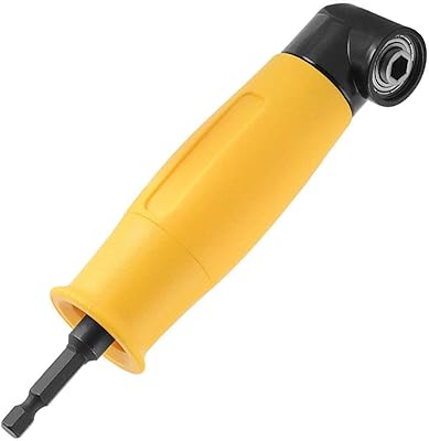 Support extension at 90 degrees and 1/4 "head, right angle extension support adapter for Verdeuse drill or screwdriver extension.. Experience convenient online shopping on DIAYTAR Nigeria — wide selection and affordable delivery.