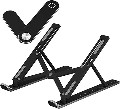 My small foldable and adjustable portable extension support with 6 -layer ortable layers and supports several screens, foldable aluminum and laptop magnetic support for mobile and laptop.. Experience the joy of discovery with DIAYTAR NIGERIA's vast catalog and nationwide affordable delivery.