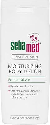 SEBAMED hydrating body milk for sensitive skin pH 5.5 hypoallergenic soothes and naturally hydrates 6.8 fl oz (200 ml).. Experience the simplicity of DIAYTAR NIGERIA's extensive marketplace with delivery within 8 days.
