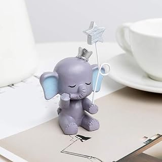 4 pieces figurines from elephant cake figurines in resin, ornamental figurine birthday decorations in the shape of a cute elephant, perfect for decoration supplies of decoration design of cake entrance.. DIAYTAR NIGERIA makes quality accessible with low prices and reliable 5-8 day nationwide delivery.