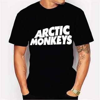 Arctic Monkeys Spring Summer 2019 Fashion T-shirt for men Arctic Monkeys relaxed T-shirt with short sleeves for black men (color: black, size: xs).. Discover why millions choose DIAYTAR for affordable online shopping with delivery in just 5-8 days.