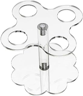 4 -hole acrylic iced cream cornet support, chip cone support, counter display.. Shop with ease at DIAYTAR NIGERIA, Nigeria's premier e-commerce platform offering budget-friendly shipping.