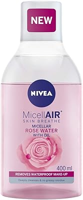 Micellar water with rose water with oil (400 ml) water.. DIAYTAR NIGERIA revolutionizes online retail with our extensive selection and dependable shipping service.