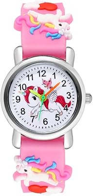 Children's watches for girls with a 3D unicorn design a bracelet watch.. DIAYTAR NIGERIA provides endless shopping possibilities with affordable prices and prompt delivery service.