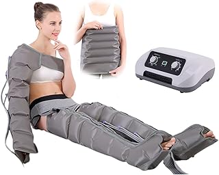 Air compression masseur for the legs, lymphatic drainage, electric air compression masseur for blood circulation, arms, waist, roller, ankle, foot, pain relief, Timin masseur (arms.. DIAYTAR NIGERIA: Connecting every Nigerian with quality products at prices everyone can afford.