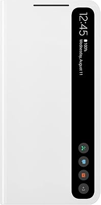 Samsung Smart Clear View shell for Galaxy S21 Fe - Original shell Samsung - White.. Shop from our extensive catalog at DIAYTAR NIGERIA and enjoy doorstep delivery in just 5-8 days.
