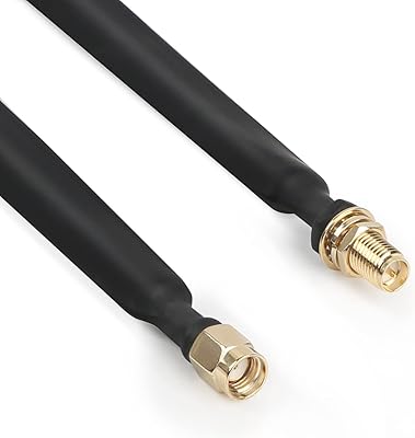 Flat neloya rbsma male cable to female coaxial door extension cable.. Find more for less — only on DIAYTAR Nigeria.
