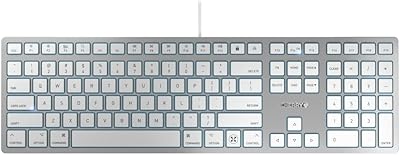 The Cherry KC 6000C keyboard is fine, made in Mac format. Sensortech Ting 4 Near Silent, an alternative to the Magic Keyboard. Type-C USB wired. American, white and silver design... DIAYTAR NIGERIA: Your partner in affordable online retail with reliable delivery across the nation.