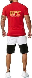 T-shirt and tracksuit for men, shirts and printed MMA Fitness UFC, gift for UFC fans (color: red, size: S-XXXXXL).. Your one-click solution to affordable shopping, DIAYTAR NIGERIA delivers quality products nationwide.