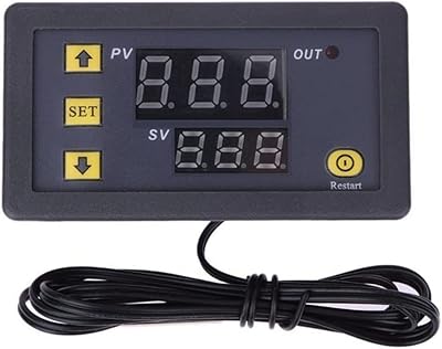 Mini digital temperature regulator, thermostat regulator, heating and cooling control, thermoregulatory sensor (color: as indicated, size: dc12v) jiangyu1994 (color: as indicated, size: AC110220V).. DIAYTAR NIGERIA delivers what you want at prices you'll love, all within 5-8 days nationwide.