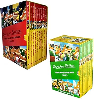 Geronimo Stilton Series 1 and 2: Collection of 20 pounds.. Discover the convenience of DIAYTAR NIGERIA's vast e-commerce platform with delivery in just 5-8 days.