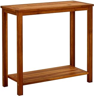 Table Console De Jardin En Acacia Massif Fidaxl, modern interior exterior table, Living room furniture.. One platform, endless products — welcome to DIAYTAR Nigeria.