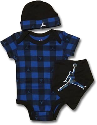 Jordan Jordan Baby Jordan Ensemble Baby, Ensemble 3 Pieces, Air Jordan, Baby Shower, Gift, Children's Clothes.. DIAYTAR NIGERIA: Where shopping dreams become reality with affordable prices and prompt shipping.