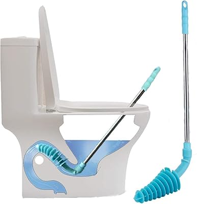 Home Goal toilet unblocking, toilet unblocking, flexible rubber head and stainless steel handle with wall hook and evacuation pipes for clogged toilet.. Nigeria's e-commerce leader delivers unmatched variety and value to your doorstep in just 5-8 days.