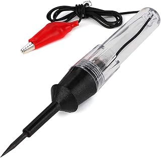 Voltage tester, Elecdon voltage and current continuity tester, 6V 12V 24V DC car truck voltage circuit, car test, long probe pen, bulb for low voltage systems, cars, threads under tension, fuses.. Shop with purpose at DIAYTAR NIGERIA and discover a world of products at budget-friendly prices.