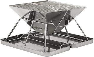 KH portable foldable charcoal grill, original foldable charcoal grill for hiking, camping and hiking, stainless steel.. Experience the future of online shopping with DIAYTAR NIGERIA's extensive product range and competitive pricing.