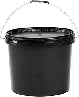ABS pyrol bucket with flexible lid and metal handle for manufacturers, gardeners, amateurs and painters (18 liters).. Discover endless shopping possibilities at DIAYTAR NIGERIA, with budget-friendly prices and reliable delivery.