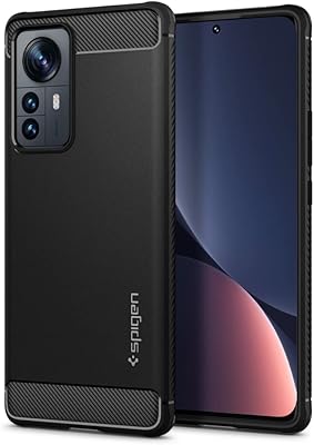 Rigid Spigen protection shell designed for Xiaomi 12 pro - black black.. DIAYTAR NIGERIA connects you with what you need at prices you'll love, delivered within 8 days.