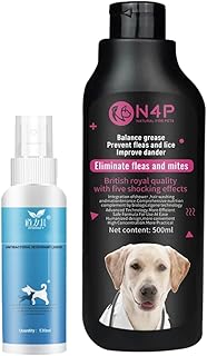Stardothash 750 ml of pet shampoo and 180 ml of animal odor eliminator for all breeds | pet shampoo for healthy skin and lasting freshness | Deodoring for pets for a strong smell of dog/cat pee on carpets, furniture and floor.. DIAYTAR Nigeria — the online store where variety meets value.