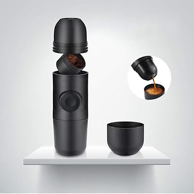 Coffee maker portable espresso coffee maker with manual press cup companion semi-automatic coffee maker for office.. Shop with purpose at DIAYTAR NIGERIA and receive quality products at budget rates within 8 days.