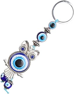 Hibou keychain Watch Emilette in Turkish Glass Artisanal Exquisite car for the house.. Discover endless possibilities with DIAYTAR NIGERIA's extensive product range and affordable shipping.